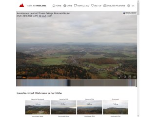 Neue Webcams auf der Lausche zeigen das Zittauer Gebirge aus vier Himmelsrichtungen
